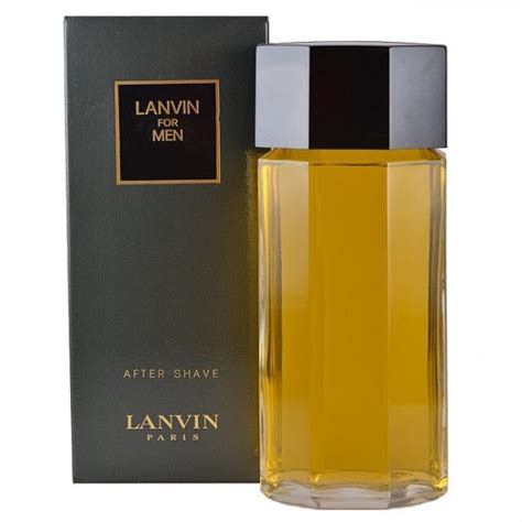 lanvin aftershave for men.